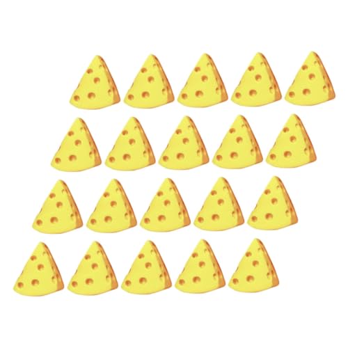 Abaodam 20 Stück Käse-käse-Modell Mini-puppenhaus-Dekoration Mini-puppenhauszubehör Mini-Fake-Food Mini-käsekuchen Miniatur-puppenhauszubehör Spielzeugkäse Simulationsfutter Yellow Plastik Abaodam 20 Stück Käse-käse-Modell Mini-puppenhaus-Dekoration Mini-puppenhauszubehör Mini-Fake-Food Mini-käsekuchen Miniatur-puppenhauszubehör Spielzeugkäse Simulationsfutter Yellow Plastik von Abaodam
