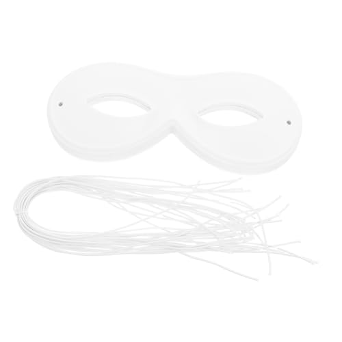 Abaodam 20 Stück Kindergraffiti -maske Diy-farbmasken Halloween-maske Selber Machen Bemalte Maske Karnevalsmaske Für Masken Färben Mardi Gras Mask Pvc Weiß Abaodam 20 Stück Kindergraffiti -maske Diy-farbmasken Halloween-maske Selber Machen Bemalte Maske Karnevalsmaske Für Masken Färben Mardi Gras Mask Pvc Weiß von Abaodam