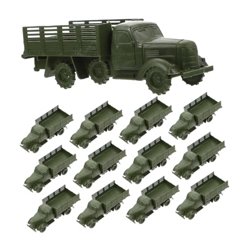 Abaodam 20 Stück LKW-Modell LKW deko Lastwagen Dekoration pädagogisches Auto -Aufbewahrungsspielzeug Fahrzeuge für Auto pp Olive Green Abaodam 20 Stück LKW-Modell LKW deko Lastwagen Dekoration pädagogisches Auto -Aufbewahrungsspielzeug Fahrzeuge für Auto pp Olive Green von Abaodam