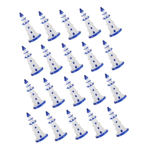 Abaodam 20 Stück Leuchtturm Modell Miniatur Leuchtturmfiguren Miniaturen Mini Leuchtturm Ornamente Miniatur Mini Zubehör Für Puppen Dekorative Nautische Leuchtturm Menschen von Abaodam