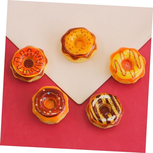 Abaodam 20 Stück Maßstab Farbenfrohe Realistische Miniatur Donuts für DIY Bastelprojekte Puppenhaus Zubehör Handliche Abaodam 20 Stück Maßstab Farbenfrohe Realistische Miniatur Donuts für DIY Bastelprojekte Puppenhaus Zubehör Handliche von Abaodam