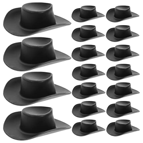 Abaodam 20 Stück Kleiner Cowboyhüte für Puppen Miniatur Western Hüte Wiederverwendbar für Basteln Partydekoration Abaodam 20 Stück Kleiner Cowboyhüte für Puppen Miniatur Western Hüte Wiederverwendbar für Basteln Partydekoration von Abaodam