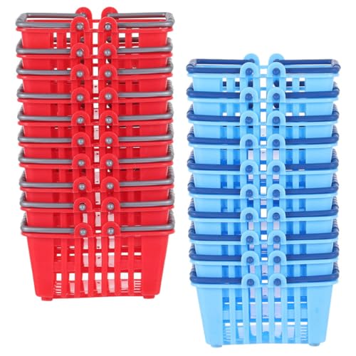 Abaodam 20 Stück Mini Einkaufskorb Kinderspielzeug Registrierkasse Mini Körbe Modell Puppenhaus Aufbewahrungskörbe Mini Aufbewahrungskörbe Rollenspiel Mini Zubehör Abaodam 20 Stück Mini Einkaufskorb Kinderspielzeug Registrierkasse Mini Körbe Modell Puppenhaus Aufbewahrungskörbe Mini Aufbewahrungskörbe Rollenspiel Mini Zubehör von Abaodam