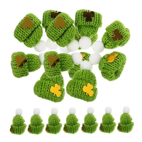 Abaodam 20 Stück Mini-Kappe Dekorative Strickmützen Minihüte Zum Selbermachen Saint Patrick Mini-Ornamente Kleine Hüte Winzige Kitting-hüte Minihüte Für Puppe Mini-strickornamente Garn Abaodam 20 Stück Mini-Kappe Dekorative Strickmützen Minihüte Zum Selbermachen Saint Patrick Mini-Ornamente Kleine Hüte Winzige Kitting-hüte Minihüte Für Puppe Mini-strickornamente Garn von Abaodam