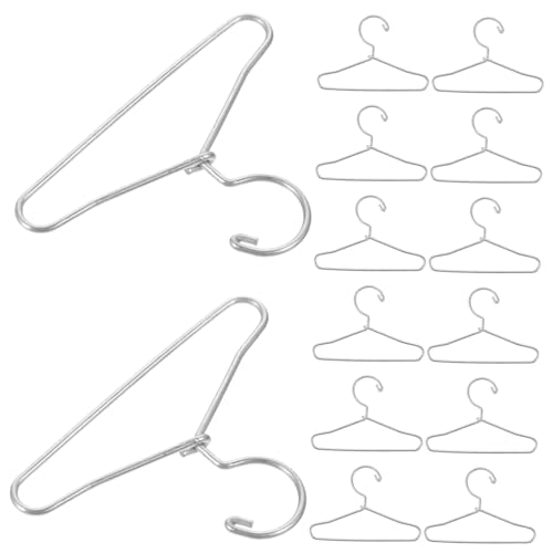 Abaodam 20 Stück Mini Kleiderbügel für Puppenbekleidung Robuste und Realistische Puppenhaus Zubehörteile für Kreative Miniatur Szenen Abaodam 20 Stück Mini Kleiderbügel für Puppenbekleidung Robuste und Realistische Puppenhaus Zubehörteile für Kreative Miniatur Szenen von Abaodam