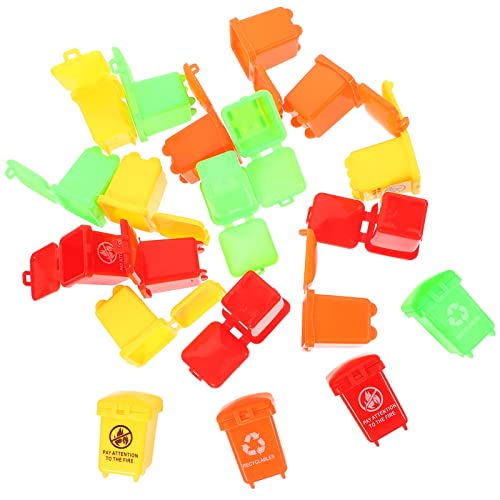 Abaodam 20 Stück Mini Mülltonnen Teiliges Müllklassifizierungs für Kreative DIY Projekte und Rollenspiele für Geburtstagsgeschenke und Sammlungen von Müllfahrzeugen Abaodam 20 Stück Mini Mülltonnen Teiliges Müllklassifizierungs für Kreative DIY Projekte und Rollenspiele für Geburtstagsgeschenke und Sammlungen von Müllfahrzeugen von Abaodam