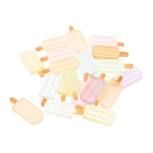 Abaodam 20 Stück Miniatur Eiscreme Resine Charm Nachtleuchtende Puppenhaus Dekoration DIY Lebensmittel Zubehör für Kreative Spielideen und Liebevolle Kinderzimmergestaltung Abaodam 20 Stück Miniatur Eiscreme Resine Charm Nachtleuchtende Puppenhaus Dekoration DIY Lebensmittel Zubehör für Kreative Spielideen und Liebevolle Kinderzimmergestaltung von Abaodam