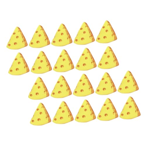 Abaodam 20 Stück Miniatur-Puppenhauszubehör Puppenhaus Küchenaccessoires Puppenhaus Dekoration Puppenhaus Zubehör Puppenhaus-Käsemodell Käsedekorationen Spielzeugkäse Plastik Yellow Abaodam 20 Stück Miniatur-Puppenhauszubehör Puppenhaus Küchenaccessoires Puppenhaus Dekoration Puppenhaus Zubehör Puppenhaus-Käsemodell Käsedekorationen Spielzeugkäse Plastik Yellow von Abaodam