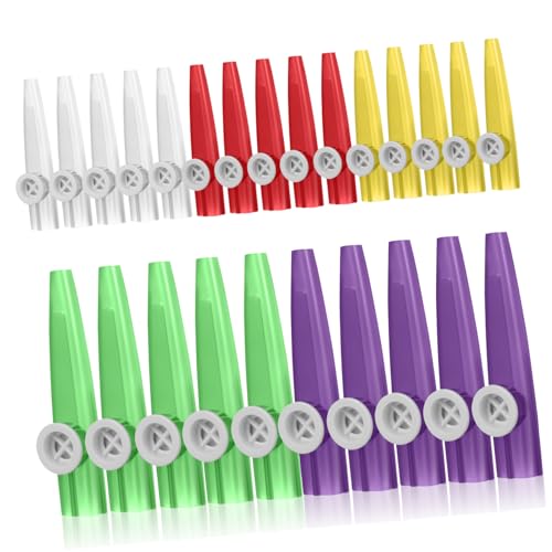 Abaodam 20 Stück Musikinstrumentenset Für Kleinkindmusikspielzeug Plastik von Abaodam
