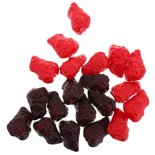 Abaodam 20 Stück Obstmodell Himbeeren Heimdekoration Dekoratives Obst Dekoratives Künstliches Obst Künstliche Früchte Für Kuchen Künstliche Lebensmittel Für Die Ausstellung von Abaodam