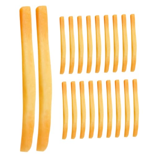Abaodam 20 Stück Pommes-Modell Simulation Küchenspielzeug Künstliche Pommes Frites Gefälschte Lebensmittel Realistisch Simulationsdekoration Fast-Food-partydekorationen Chocolate PVC Abaodam 20 Stück Pommes-Modell Simulation Küchenspielzeug Künstliche Pommes Frites Gefälschte Lebensmittel Realistisch Simulationsdekoration Fast-Food-partydekorationen Chocolate PVC von Abaodam