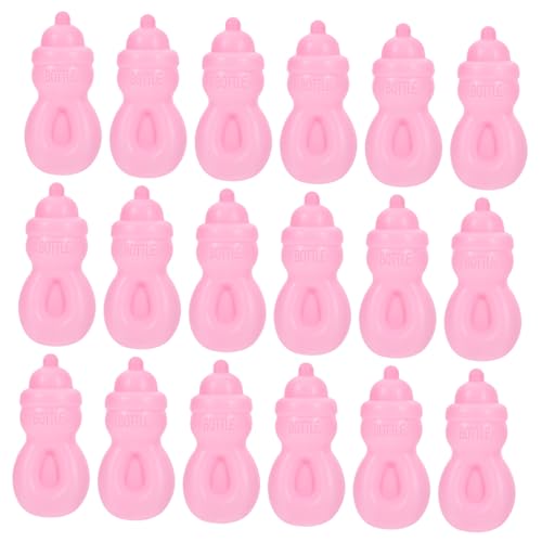 Abaodam 20 Stück Puppen Milchflaschen Realistische Spielzeugflaschen für Puppenhaus Zubehör für Rollenspiele und Kreative Kinderaktivitäten Abaodam 20 Stück Puppen Milchflaschen Realistische Spielzeugflaschen für Puppenhaus Zubehör für Rollenspiele und Kreative Kinderaktivitäten von Abaodam