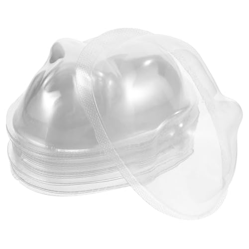 Abaodam 20 Stück Puppenmaske Gesicht Miniatur Masken Spielzeugmaske Displayabdeckung Puppen Basteln Mini-hülle Für Puppe Puppenzubehör Puppe DIY Maske Plastik von Abaodam