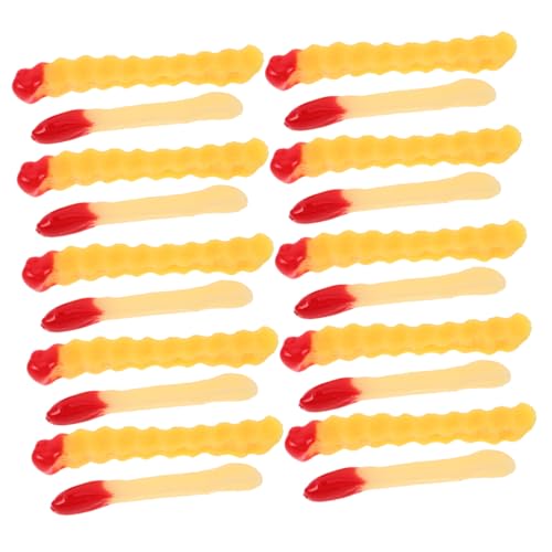 Abaodam 20stücke Lebensechte Pommes Frites Simulation Von Fast Food Falsche Pommes Frites Modell Für Künstliches Essen Party-essensdekoration Spielessen Abaodam 20stücke Lebensechte Pommes Frites Simulation Von Fast Food Falsche Pommes Frites Modell Für Künstliches Essen Party-essensdekoration Spielessen von Abaodam