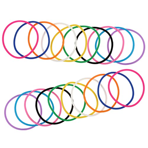 Abaodam 20 Stück Silikonarmband Silikonband Elastische Armbänder Dehnbare Armbänder Kinderarmbänder Handgelenkband Kinderarmbänder Leuchtstäbe Armbänder Farbige Bänder Abaodam 20 Stück Silikonarmband Silikonband Elastische Armbänder Dehnbare Armbänder Kinderarmbänder Handgelenkband Kinderarmbänder Leuchtstäbe Armbänder Farbige Bänder von Abaodam