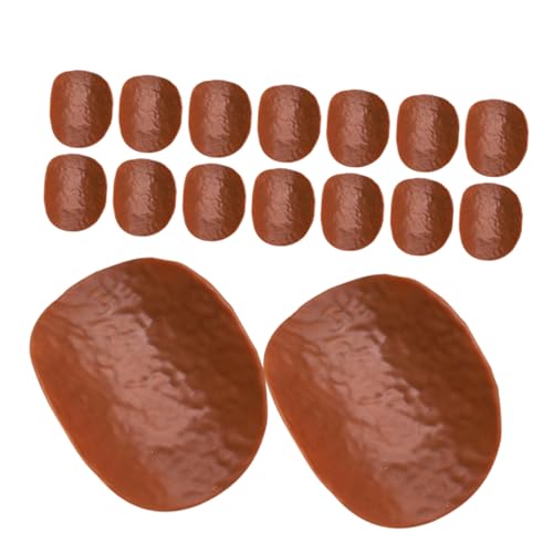Abaodam 20 Stück Simulierte Kartoffelchip Modelle Kartoffelchips Kartoffeln Realistisches Spielessen Gefälschte Pommes Frites Realistischer Künstlicher Mais Künstliches Essen von Abaodam