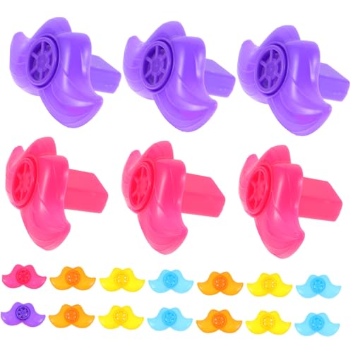 Abaodam 20 Stück Teiliges Bunte Cartoon pfeifen Lustige Krachmacher Party Mitgebsel Leichte Kinderpfeifen Wiederverwendbar Fröhliche Partydekoration Silvester Veranstaltung Zubehör von Abaodam