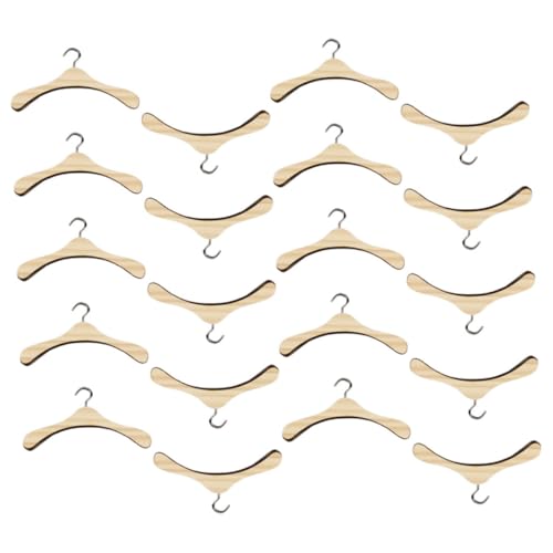Abaodam 20 Stück Teiliges Kleine Holz Wäscheständer für Bjd Puppenkleidung Miniatur Kleiderbügel Puppenschrank Organizer Vielseitig für Verschiedene Doll Outfits Kinderfreundlich Abaodam 20 Stück Teiliges Kleine Holz Wäscheständer für Bjd Puppenkleidung Miniatur Kleiderbügel Puppenschrank Organizer Vielseitig für Verschiedene Doll Outfits Kinderfreundlich von Abaodam