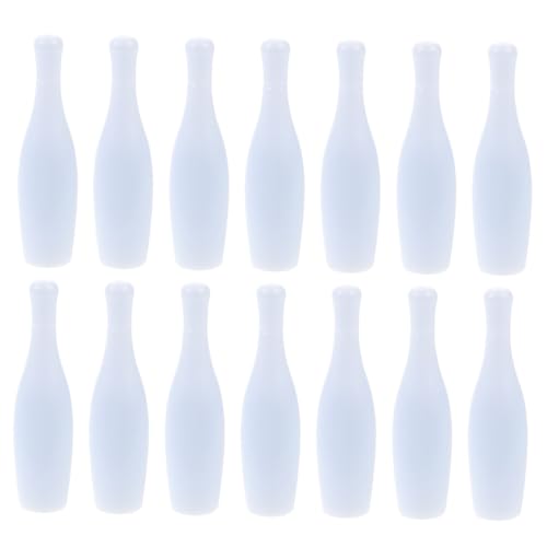 Abaodam 20 Stück Teiliges Mini Bowling Pins aus Robustem Kunststoff Ersatz für Tisch bowlingspiel Interaktives Indoor spielzubehör für Partys und Familienaktivitäten Abaodam 20 Stück Teiliges Mini Bowling Pins aus Robustem Kunststoff Ersatz für Tisch bowlingspiel Interaktives Indoor spielzubehör für Partys und Familienaktivitäten von Abaodam