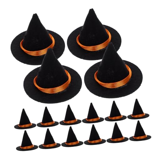 Abaodam 20 Stück Teiliges Mini Filz Hexenhut Kleine Zauberer Hüte aus Langlebigem Filz Vielseitig für DIY Bastelprojekte Puppenzubehör Partydeko und Halloween Flaschenverschlüsse Abaodam 20 Stück Teiliges Mini Filz Hexenhut Kleine Zauberer Hüte aus Langlebigem Filz Vielseitig für DIY Bastelprojekte Puppenzubehör Partydeko und Halloween Flaschenverschlüsse von Abaodam