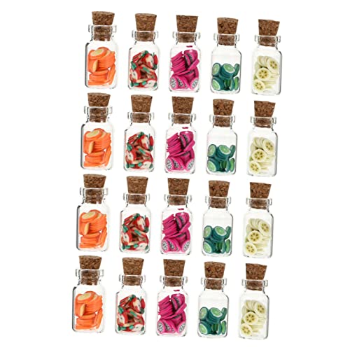 Abaodam 20 Stück Teiliges Mini Glasfruchtglas Puppenhaus Dekoration Langlebige Klare Miniaturbehälter Vielseitig als Dolly House Food Detailreich und Verschleißfest Abaodam 20 Stück Teiliges Mini Glasfruchtglas Puppenhaus Dekoration Langlebige Klare Miniaturbehälter Vielseitig als Dolly House Food Detailreich und Verschleißfest von Abaodam
