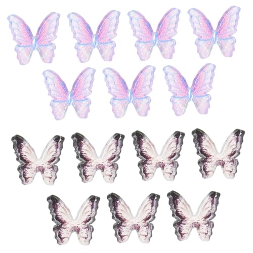 Abaodam 20 Stück Teiliges Miniatur Schmetterling aus Resin Realistische Puppenhaus Deko Leichte Landschaftsfiguren für DIY Gartendekoration und Puppenhaus Zubehör Abaodam 20 Stück Teiliges Miniatur Schmetterling aus Resin Realistische Puppenhaus Deko Leichte Landschaftsfiguren für DIY Gartendekoration und Puppenhaus Zubehör von Abaodam