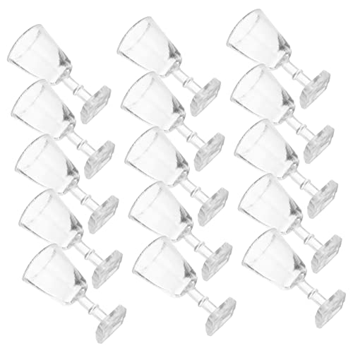 Abaodam 20 Stück Teiliges Miniatur Weingläser Robuste Transparente Mini Kelche mit Quadratischem Boden Dekorative Puppenhaus Zubehör für Puppenküchen und Miniaturdekorationen Abaodam 20 Stück Teiliges Miniatur Weingläser Robuste Transparente Mini Kelche mit Quadratischem Boden Dekorative Puppenhaus Zubehör für Puppenküchen und Miniaturdekorationen von Abaodam