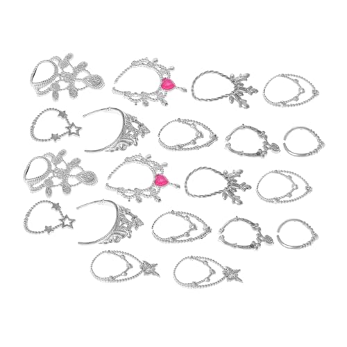 Abaodam 20 Stück Teiliges Puppenzubehör Schmuckset Miniatur Halsketten Ohrringe Armbänder für Puppen Detailreiche Vielseitige Accessoires für Junge Mädchen Puppen Modische Mini Abaodam 20 Stück Teiliges Puppenzubehör Schmuckset Miniatur Halsketten Ohrringe Armbänder für Puppen Detailreiche Vielseitige Accessoires für Junge Mädchen Puppen Modische Mini von Abaodam