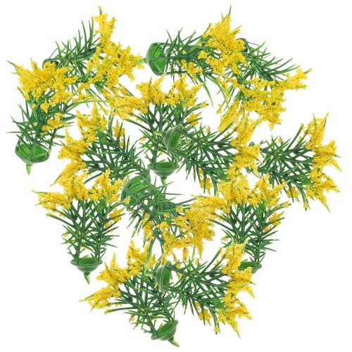 Abaodam 20 Stück Teiliges Realistische Kunststoff dekopflanzen für Puppenhaus Miniatur Gartenmodelle Leichte Mini Pflanzendeko ohne Pflege für DIY mikrolandschaften Abaodam 20 Stück Teiliges Realistische Kunststoff dekopflanzen für Puppenhaus Miniatur Gartenmodelle Leichte Mini Pflanzendeko ohne Pflege für DIY mikrolandschaften von Abaodam