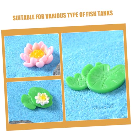 Abaodam 20 Stück Teiliges Resin Lotusblumen und Wetterfeste Miniatur Dekoration für Aquarium Teich Puppenhaus und Mikro Landschaften Künstliche Wasserpflanzen Lebendige Fischaquarium Abaodam 20 Stück Teiliges Resin Lotusblumen und Wetterfeste Miniatur Dekoration für Aquarium Teich Puppenhaus und Mikro Landschaften Künstliche Wasserpflanzen Lebendige Fischaquarium von Abaodam