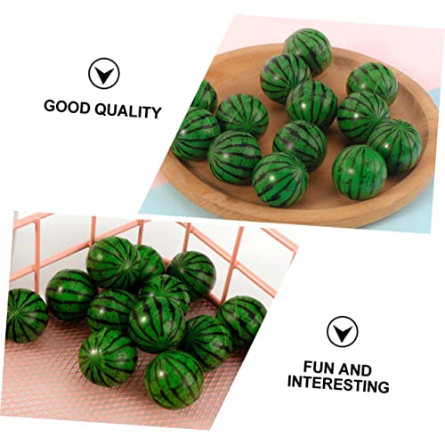 Abaodam 20 Stück Teiliges Wassermelonen Bouncy Balls Robuste Elastische Sprungbälle aus Gummi Kinderfreundliches Wasserspielzeug für Indoor und Outdoor Fördert Hand Fuß Zufällige Farbe Abaodam 20 Stück Teiliges Wassermelonen Bouncy Balls Robuste Elastische Sprungbälle aus Gummi Kinderfreundliches Wasserspielzeug für Indoor und Outdoor Fördert Hand Fuß Zufällige Farbe von Abaodam