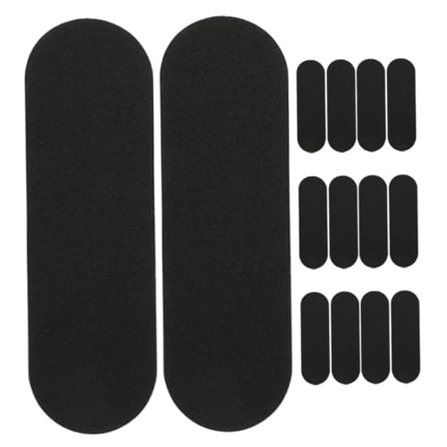 Abaodam 20 Stück rutschfeste Aufkleber leeres Skateboarddeck -Skateboard für Schildkröte Finger-Surfbrett Fingerband Fingerspielzeug-Skateboards Schwamm Black Abaodam 20 Stück rutschfeste Aufkleber leeres Skateboarddeck -Skateboard für Schildkröte Finger-Surfbrett Fingerband Fingerspielzeug-Skateboards Schwamm Black von Abaodam