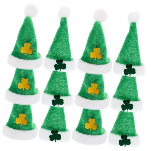 Abaodam 20 Teiliges Mini Ornament Set Kleeblatt Minihüte Puppe St Patricks Party Mini Strohhüte Zum Basteln Mini Kleeblätter Mini Zylinder Stirnband Miniatur Base Caps Plüsch Abaodam 20 Teiliges Mini Ornament Set Kleeblatt Minihüte Puppe St Patricks Party Mini Strohhüte Zum Basteln Mini Kleeblätter Mini Zylinder Stirnband Miniatur Base Caps Plüsch von Abaodam