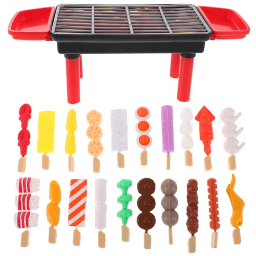 Abaodam 20-teiliges BBQ-Grill-spielset: Kinderküchen-spielzeugset Mit Spiellebensmittelzubehör, Rollenspiel Zum Kochen, Grillspiel, Interaktives Outdoor-Spielzeug Abaodam 20-teiliges BBQ-Grill-spielset: Kinderküchen-spielzeugset Mit Spiellebensmittelzubehör, Rollenspiel Zum Kochen, Grillspiel, Interaktives Outdoor-Spielzeug von Abaodam