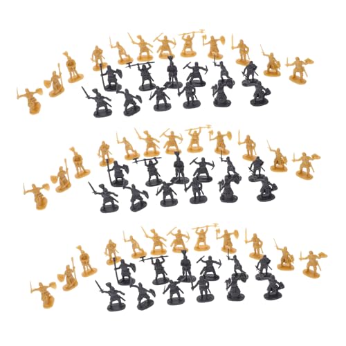 Abaodam 200 Stück Teiliges Miniatur Soldaten Figuren Mittelalterliche Krieger Modellspielzeug Dekoration für Miniaturgärten Schulprojekte und Rollenspiele in Gold Mix Abaodam 200 Stück Teiliges Miniatur Soldaten Figuren Mittelalterliche Krieger Modellspielzeug Dekoration für Miniaturgärten Schulprojekte und Rollenspiele in Gold Mix von Abaodam