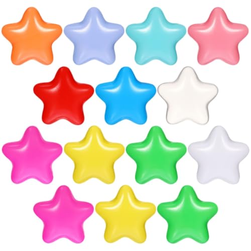 Abaodam 200 Stücke Ball Pool Bälle Lustige Ball Stern Gruben Bälle Spielbälle Vergnügungspark Gruben Bälle Party Bälle Requisiten Kunststoff Bälle Pe Abaodam 200 Stücke Ball Pool Bälle Lustige Ball Stern Gruben Bälle Spielbälle Vergnügungspark Gruben Bälle Party Bälle Requisiten Kunststoff Bälle Pe von Abaodam