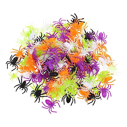 Abaodam 200Stücke Halloween Spinnenspielzeug Realistische Gefälschte Spinnen aus Kunststoff für Streiche und Horrordekorationen bei Halloween Partys Spukhäuser und Mehr Abaodam 200Stücke Halloween Spinnenspielzeug Realistische Gefälschte Spinnen aus Kunststoff für Streiche und Horrordekorationen bei Halloween Partys Spukhäuser und Mehr von Abaodam