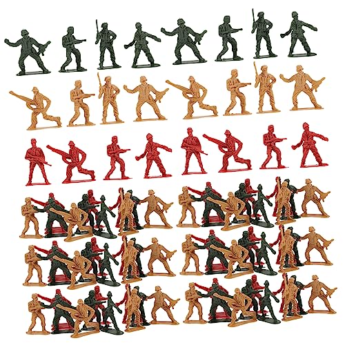 Abaodam Soldat-actionfiguren-modellbausatz 200-teilige Miniatur-soldatenfiguren Für Fantasievolles Spielen Pädagogisches Spielzeug von Abaodam