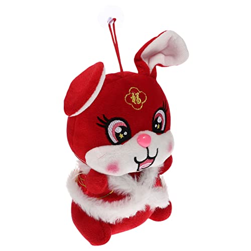 Abaodam 2023 Jahr des Hasen-Maskottchens chinesisch neujahr Year of The Rabbit Chaps The Hare Luxuspuppe Webstuhl neujahr Cartoon-Kaninchen-Maskottchen-Puppe Kristallsamt Abaodam 2023 Jahr des Hasen-Maskottchens chinesisch neujahr Year of The Rabbit Chaps The Hare Luxuspuppe Webstuhl neujahr Cartoon-Kaninchen-Maskottchen-Puppe Kristallsamt von Abaodam