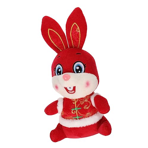 Abaodam 2023 Jahr des Hasen-maskottchens Kaninchen Sunny-Bunnys- Geburtstag Plüschtier Tiere Musikalisches Plüschtier Ausgestopft Hasenkauspielzeug Figuren Kristallsamt Abaodam 2023 Jahr des Hasen-maskottchens Kaninchen Sunny-Bunnys- Geburtstag Plüschtier Tiere Musikalisches Plüschtier Ausgestopft Hasenkauspielzeug Figuren Kristallsamt von Abaodam
