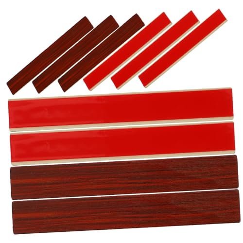 Abaodam Realistischer Retro-Mini-holzboden Für Puppenhaus- 20-teiliges Set Rot Abaodam Realistischer Retro-Mini-holzboden Für Puppenhaus- 20-teiliges Set Rot von Abaodam