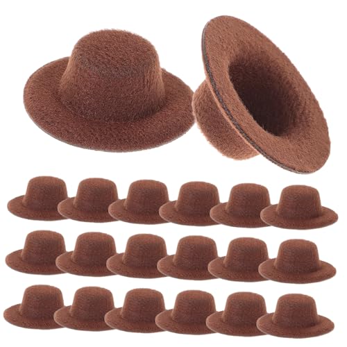 Abaodam Mini-jazzhut-Set 20-teilig Hüte Zum Anziehen Von Puppen für Partyzubehör Jungen- und Mädchenspielzeug Abaodam Mini-jazzhut-Set 20-teilig Hüte Zum Anziehen Von Puppen für Partyzubehör Jungen- und Mädchenspielzeug von Abaodam