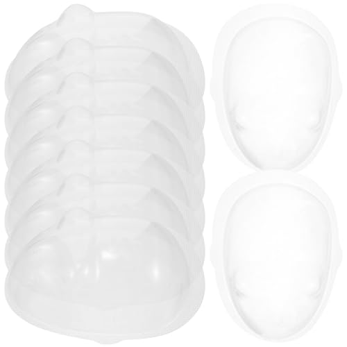 Abaodam Puppenmasken-Set 20-teilig Mini-puppenmaske Mini-Abdeckung Für Puppen Display-Gesicht Kunststoff-Gesichtsmaske Puppenzubehör von Abaodam