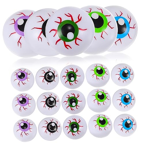 Abaodam 20Stücke Halloween Augäpfel Augäpfel für Kreative Dekorationen Realistische Augenkugelperlen für Horror Requisiten und Party Accessoires Vielseitig Verwendbar Abaodam 20Stücke Halloween Augäpfel Augäpfel für Kreative Dekorationen Realistische Augenkugelperlen für Horror Requisiten und Party Accessoires Vielseitig Verwendbar von Abaodam