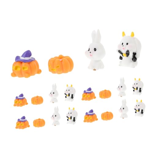 Abaodam 20stücke Teiliges Miniatur Halloween Dekorationen Süße Figuren Für Mikrolandschaften Kreative Party-Accessoires Und Tischdeko Für Halloween-feiern Für Freunde Und Familie Abaodam 20stücke Teiliges Miniatur Halloween Dekorationen Süße Figuren Für Mikrolandschaften Kreative Party-Accessoires Und Tischdeko Für Halloween-feiern Für Freunde Und Familie von Abaodam