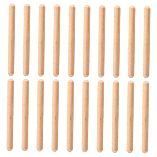 Abaodam 20Stücke Musikalische Stöcke aus Holz für Pädagogische Rhythmusinstrumente Kreativität und Musikalischem Verständnis für Frühe Bildung Abaodam 20Stücke Musikalische Stöcke aus Holz für Pädagogische Rhythmusinstrumente Kreativität und Musikalischem Verständnis für Frühe Bildung von Abaodam