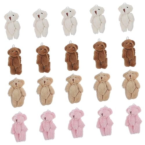 Abaodam 20Stücke Plüschspielzeug Vielfältige Farben Für DIY Dekorationen Schlüsselanhänger Handtaschen Rucksäcke Hüte Hochzeiten Geburtstagsfeiern Abaodam 20Stücke Plüschspielzeug Vielfältige Farben Für DIY Dekorationen Schlüsselanhänger Handtaschen Rucksäcke Hüte Hochzeiten Geburtstagsfeiern von Abaodam