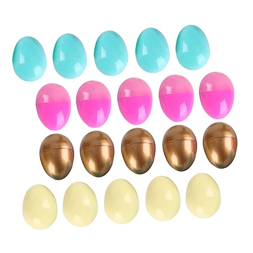 Abaodam Ostern Form Leere 20pcs Kunststoff Ostereier Candy Boxen Ostern Abaodam Ostern Form Leere 20pcs Kunststoff Ostereier Candy Boxen Ostern von Abaodam
