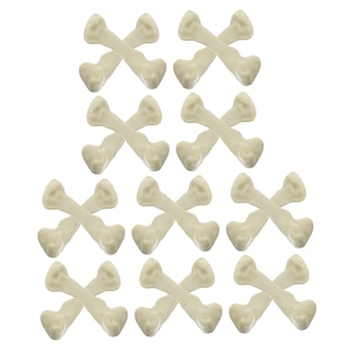 Abaodam 20pcs Skeleton Bones Mini Knochen Gefälschter Schädel Knochen Anhänger Charme Ornamente Für Halloween Decor Spooky Graveyard Ground Decoration Abaodam 20pcs Skeleton Bones Mini Knochen Gefälschter Schädel Knochen Anhänger Charme Ornamente Für Halloween Decor Spooky Graveyard Ground Decoration von Abaodam