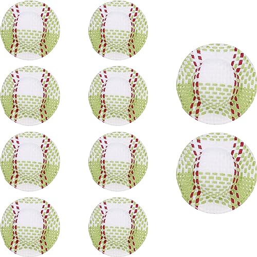 Abaodam Puppen-strohhüte 20-teiliges Set Miniatur-Strohhut Für Spielzeug Zum Basteln Und Dekorieren von Abaodam